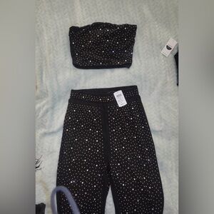 WINDSOR rhinestone pant set